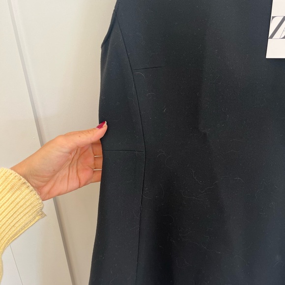 Zara black mini dress NWT - Picture 7 of 8